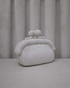 Big Kissing-Lock Bag White